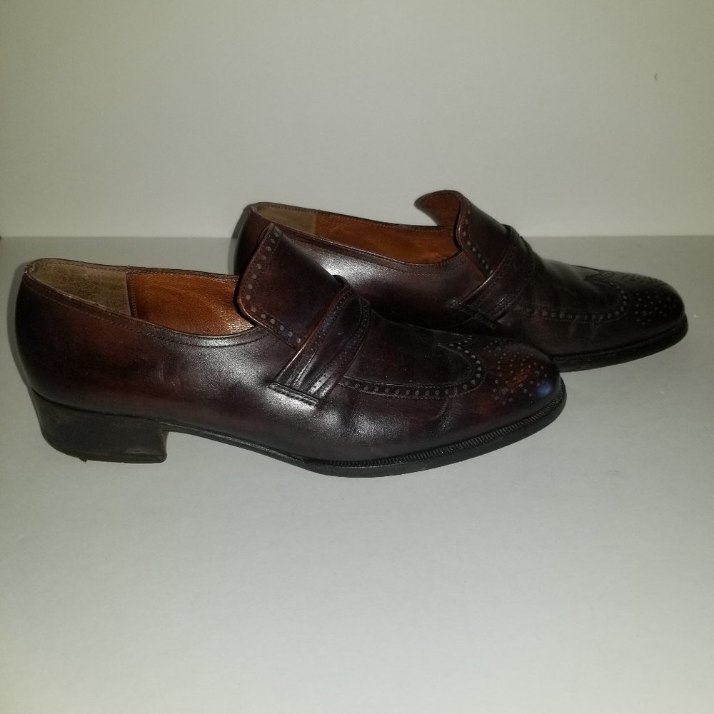 Bally Moulins Norton Wingtip Loafers Men's Shoes - Picture 1 of 8